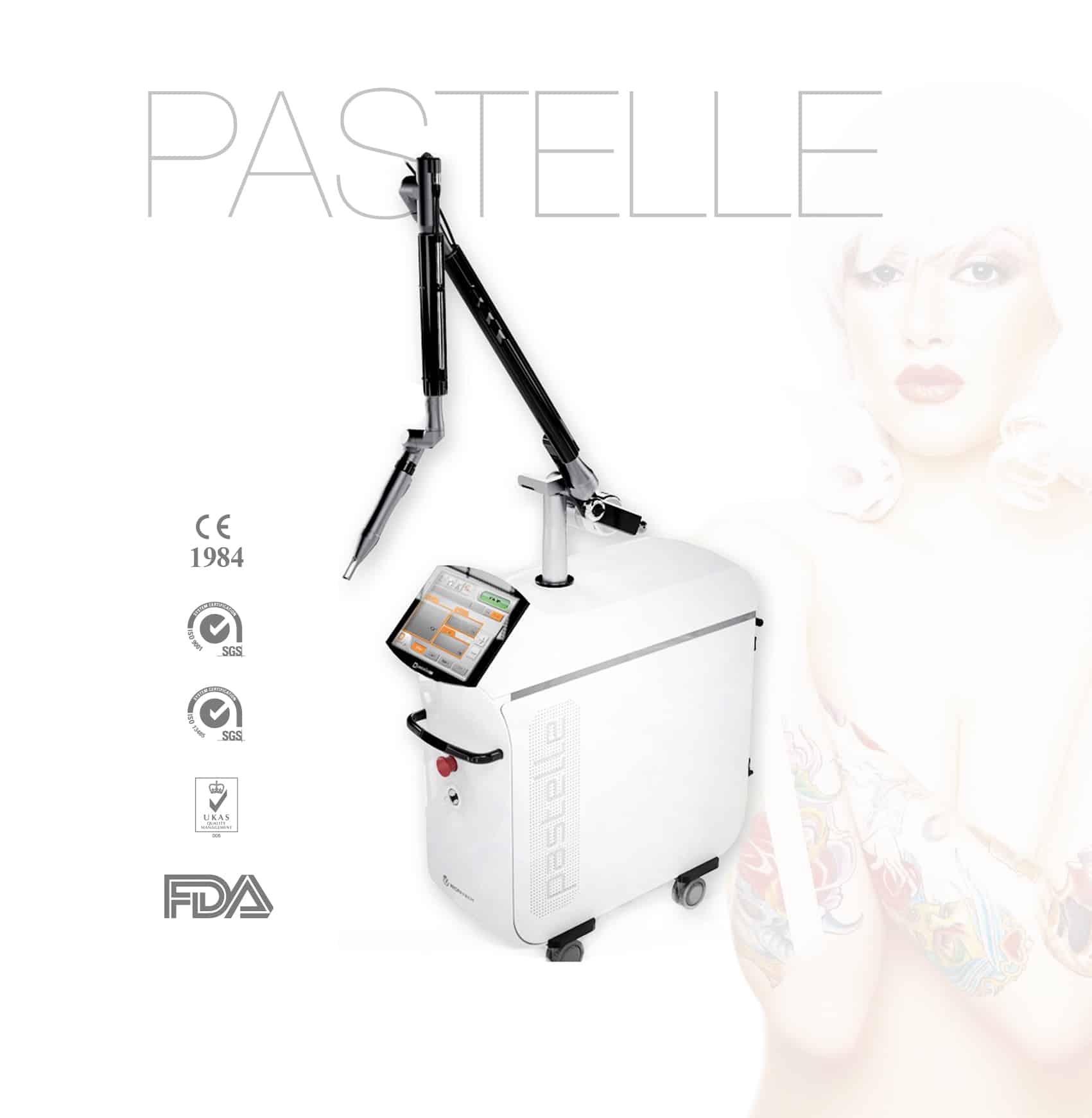 pastelle laser eliminación de tatuajes y pigmentacion belium medical FDA