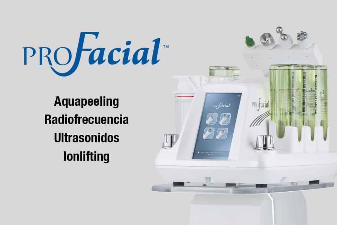 profacial Aqua Peeling, Ion Lifting, radiofrecuencia y Ultrasonidos. belium medical distribuidor españa. Limpieza facial profunda, rejuvenecimiento, antiarrugas, producción de colágeno