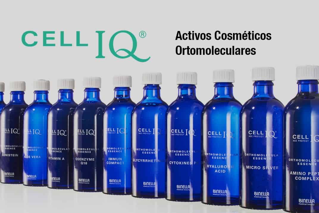 Cell IQ activos cosméticos ortomoleculares laboratorio belium medical gijon piel rejuvenecimiento belleza natural