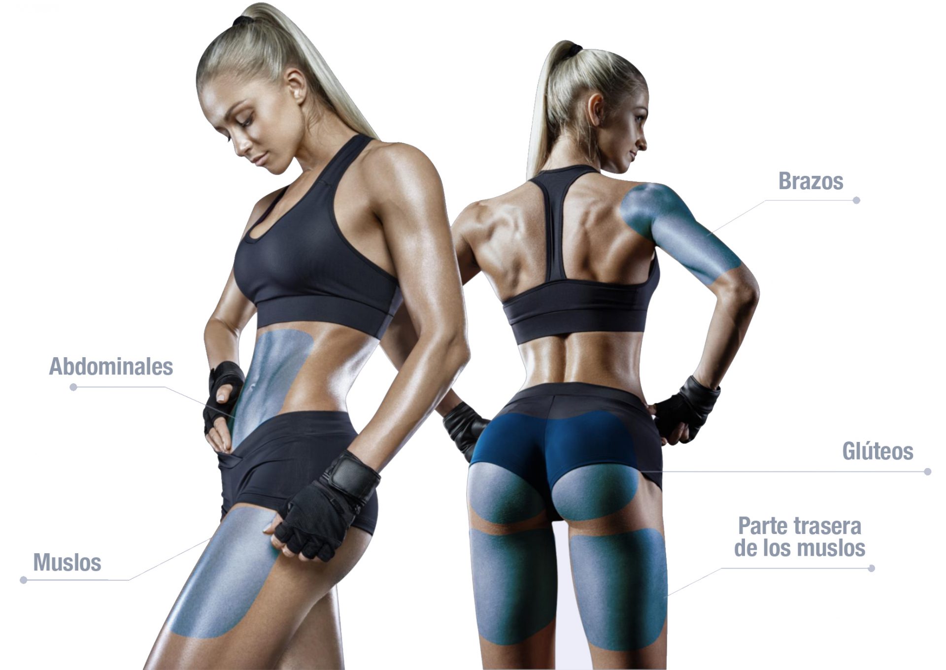 INSHAPE DEFINEX nueva generación de dispositivos para modelar el cuerpo. tecnología inteligente de entrenamiento muscular automático