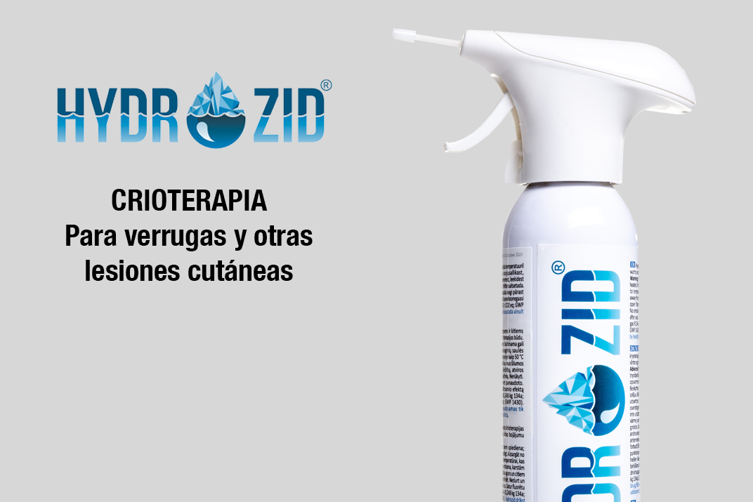 hydrozid crioterapia verrugas aerosol