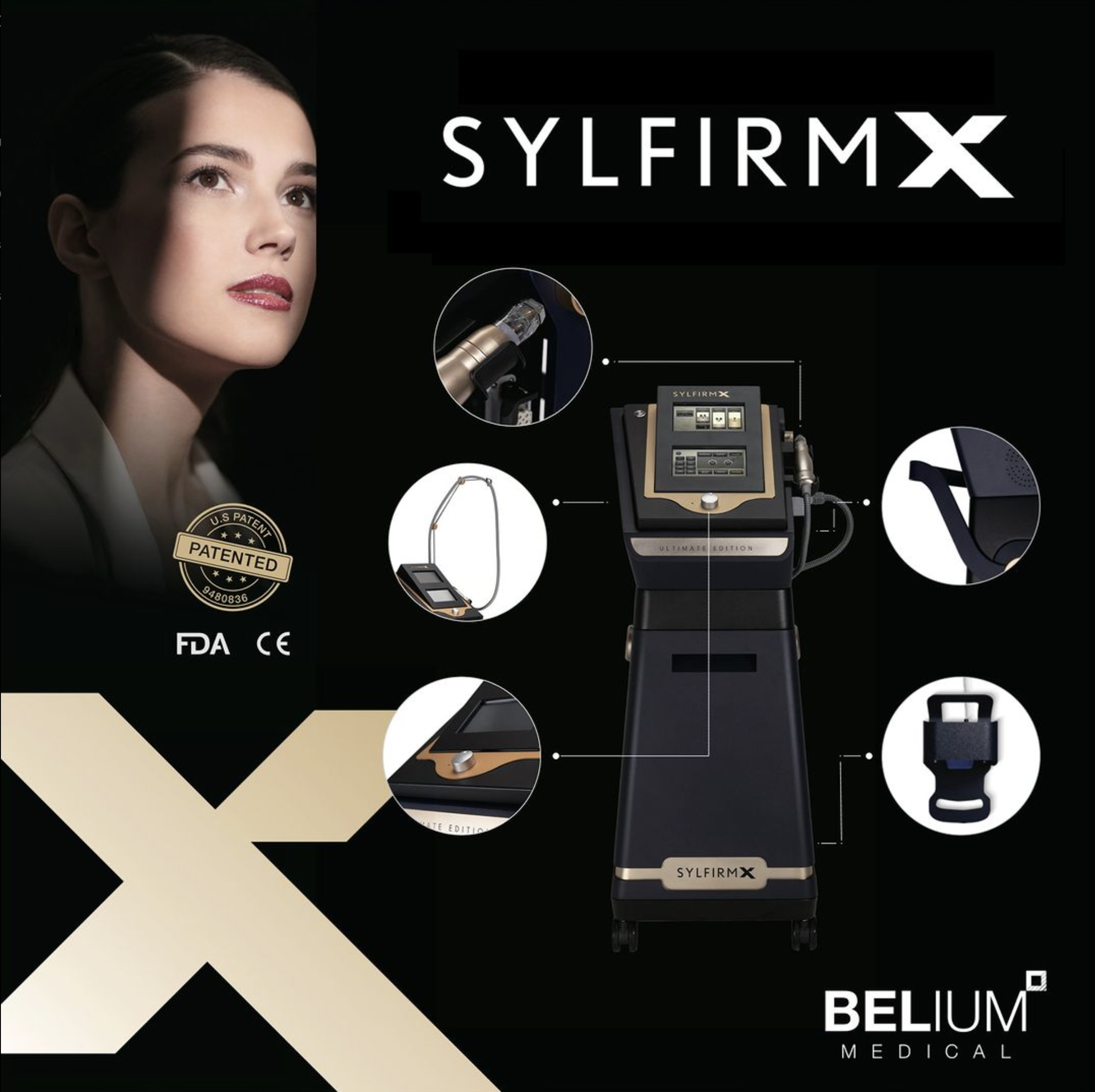 SYLFIRMX La única radiofrecuencia pulsada nº1 en E.E.U.U. Se adapta a todo tipo de condiciones y pigmentaciones de la piel