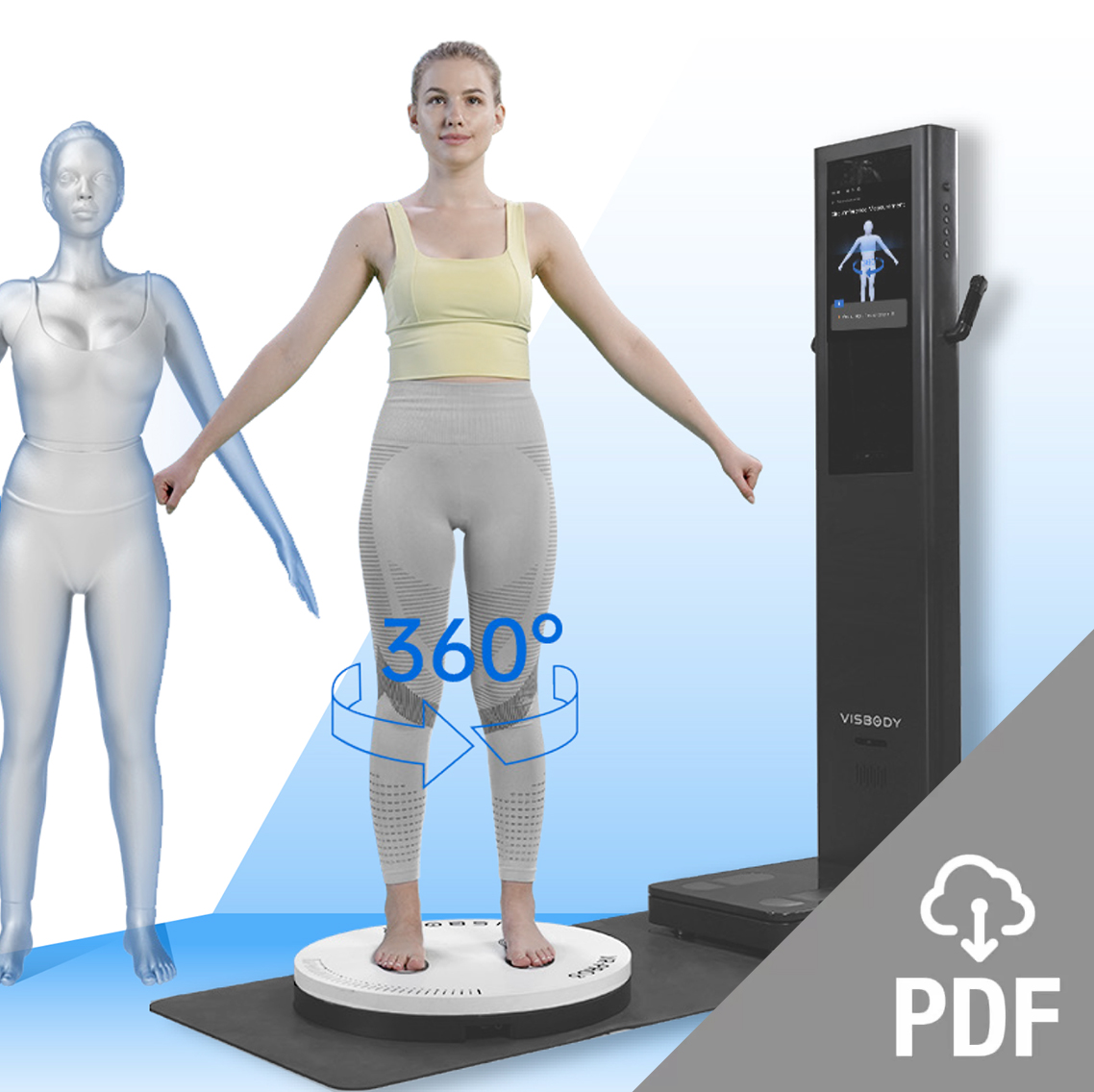 Visbody R Explorer análisis corporal con inteligencia artificial y avatar 3D