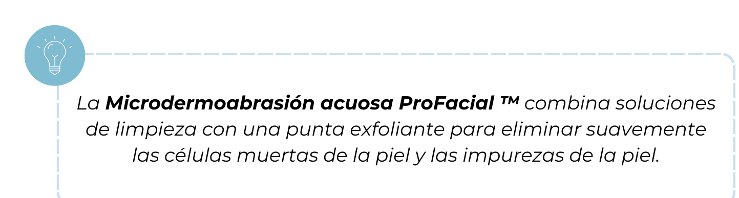 Profacial aquapeeling