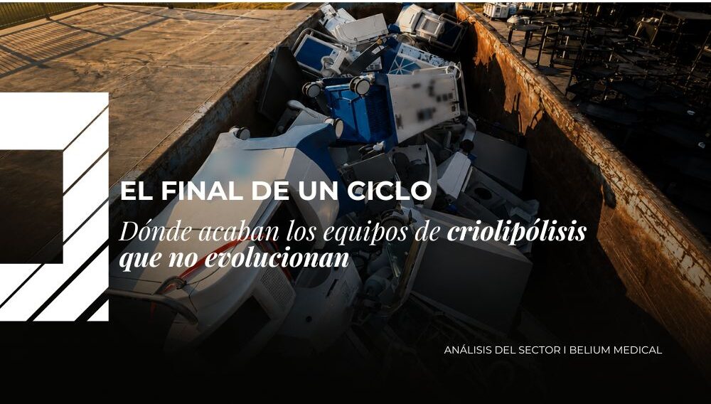 Dónde acaban los equipos de criolipólisis que no evolucionan