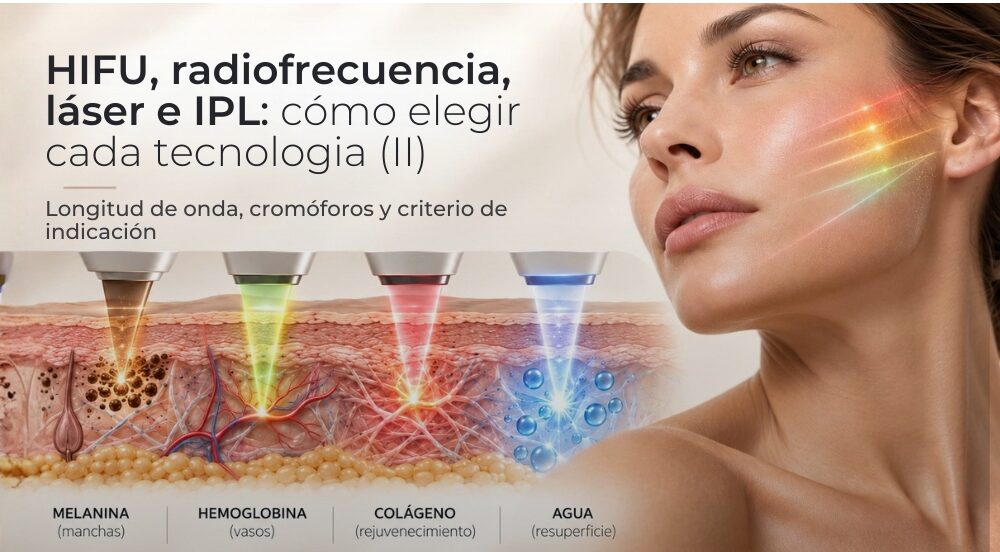HIFU, RF, láser e IPL: cómo elegir cada tecnología (II)